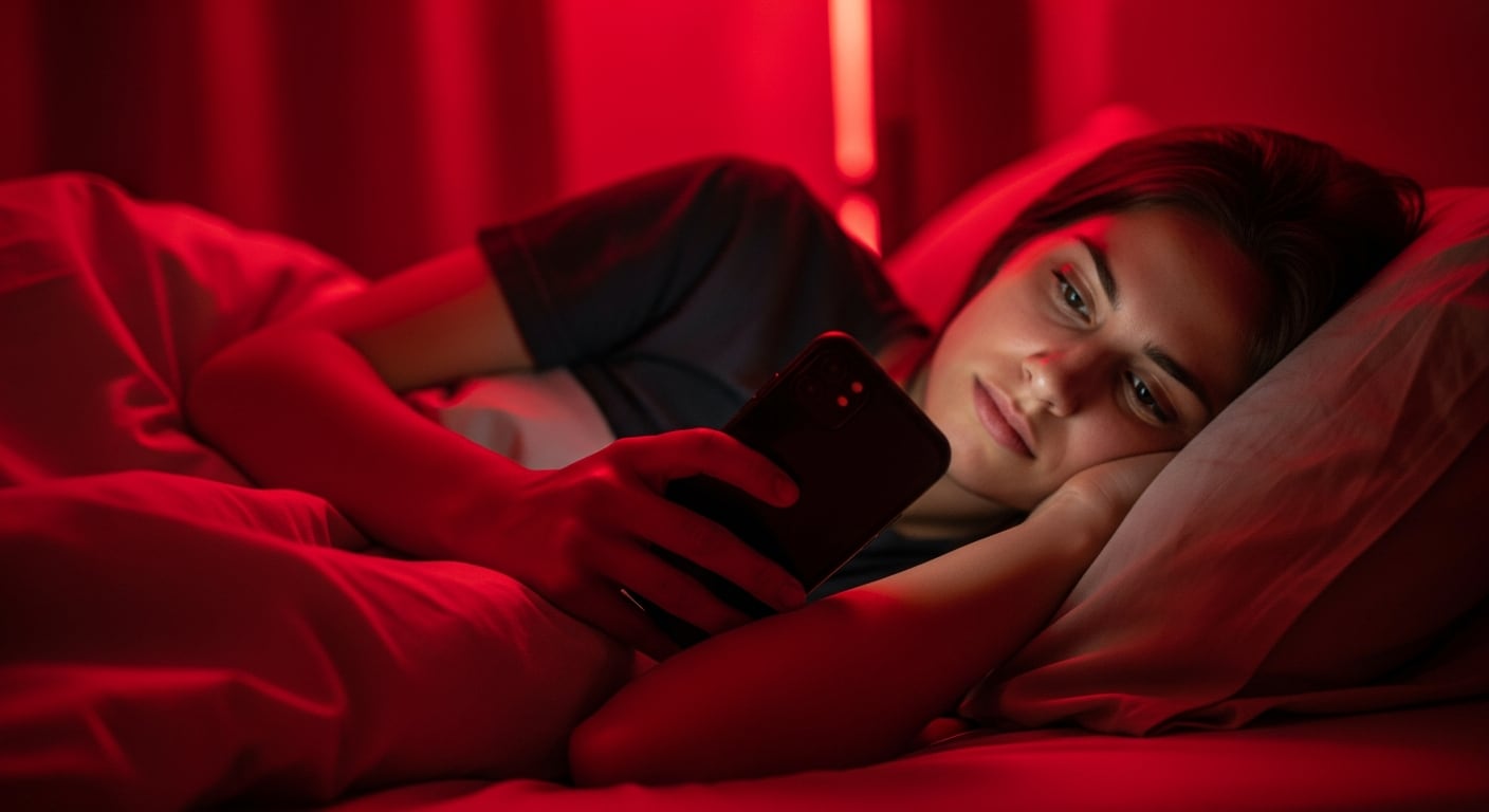 Reducir el uso de dispositivos electrónicos antes de dormir mejora la calidad del sueño según expertos en salud (Imagen Ilustrativa Infobae)