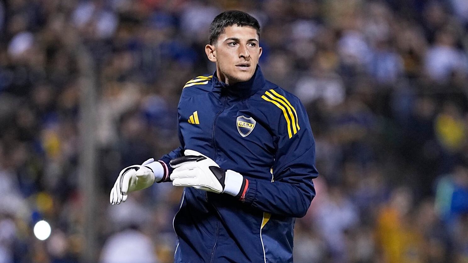 Leandro Brey sería el arquero frente a Talleres de Córdoba y en el debut de Boca en la Copa Libertadores (@BocaJrsOficial)