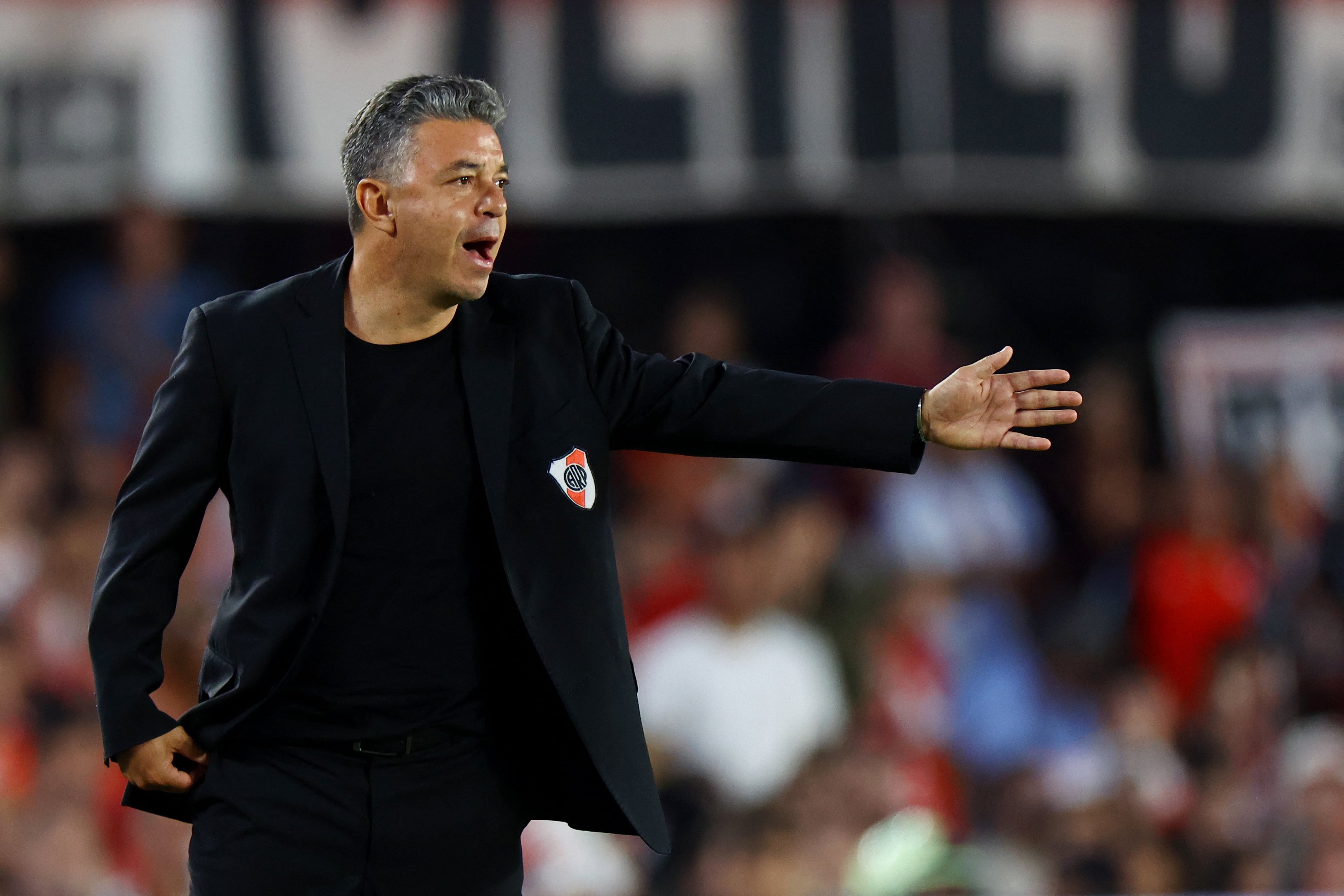 Marcelo Gallardo, una de las opciones de San Pablo para reemplazar a Hernán Crespo (REUTERS/Agustin Marcarian)