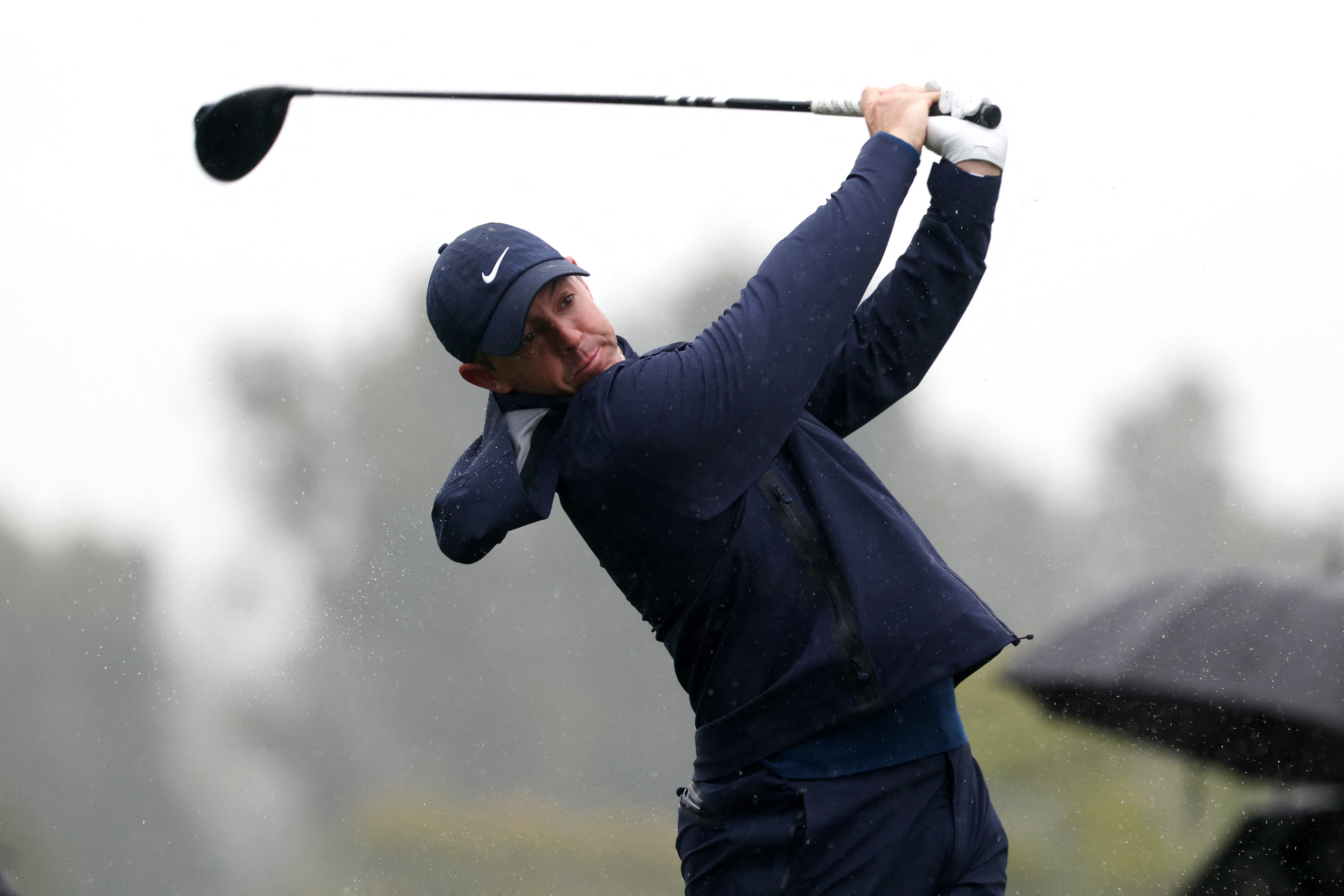 Rory McIlroy es uno de los grandes jugadores que integran el circuito en la actualidad (Kiyoshi Mio-Imagn Images)