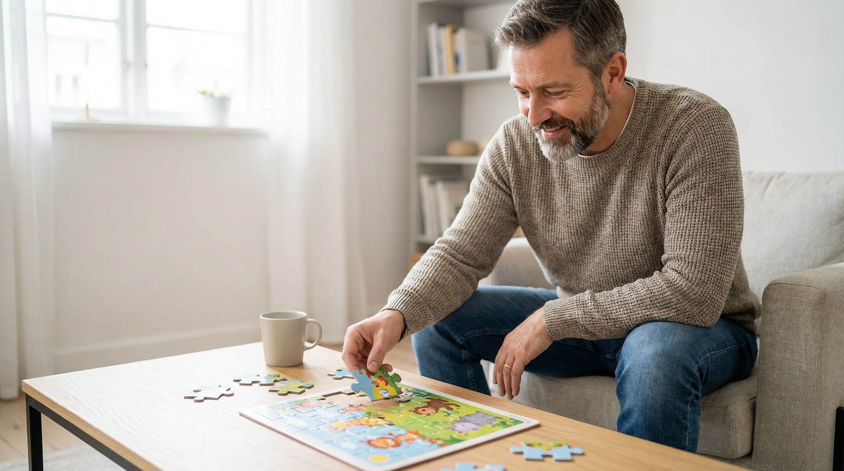 Resolver rompecabezas ayuda a reducir el estrés y la ansiedad al centrar la atención en una tarea concreta y controlable (Imagen Ilustrativa Infobae)