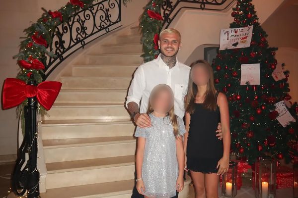 Mauro Icardi tendrá un día más a sus hijas tras fallo judicial en medio de la tensión con Wanda Nara