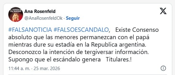 El mensaje de Ana Rosenfeld sobre el acuerdo entre su clienta Wanda Nara y Mauro Icardi