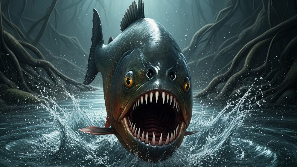 La piraña posee una reputación temida que surge más de mitos y relatos exagerados que de evidencias científicas comprobadas 