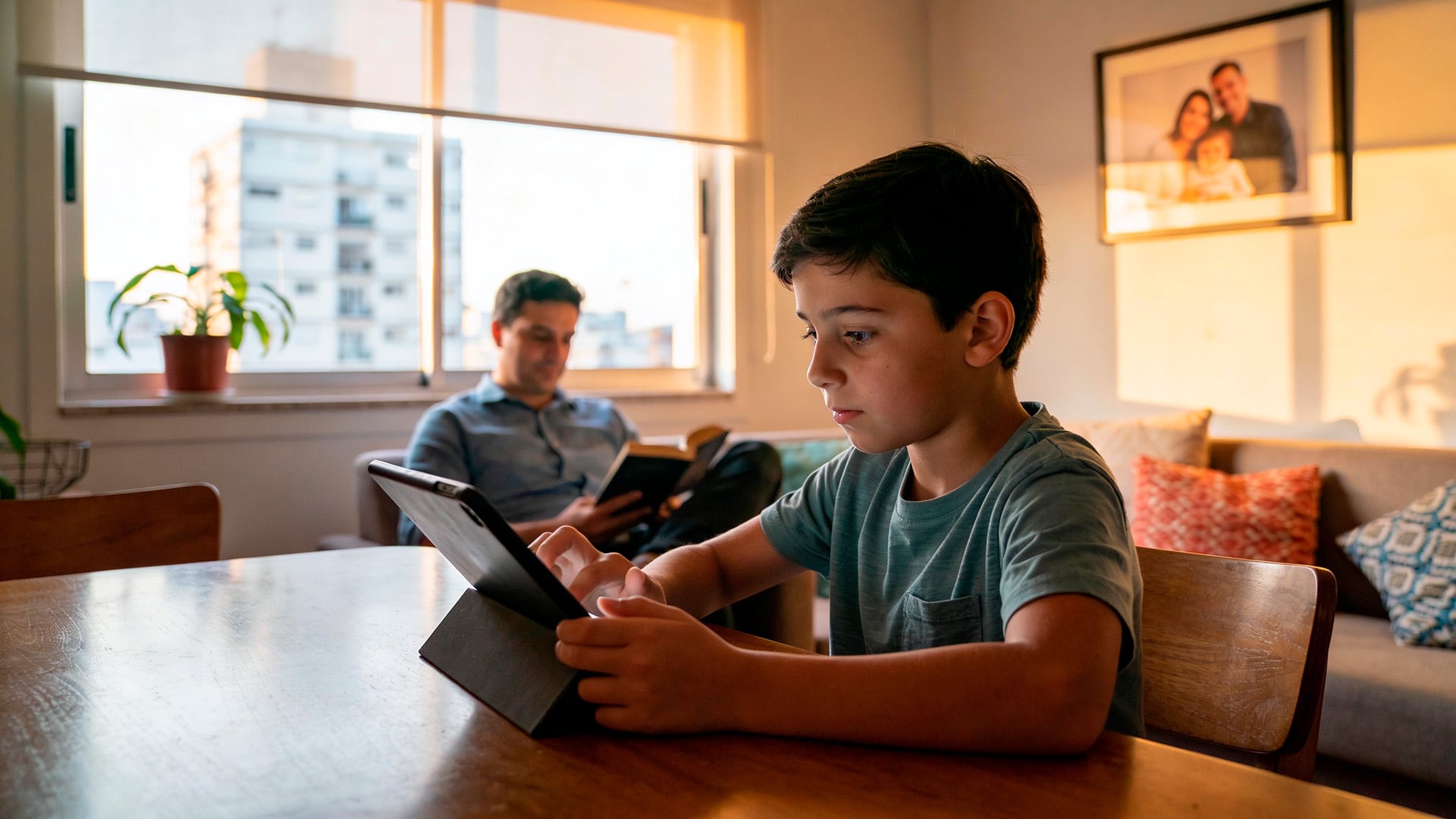 En cuanto al tiempo que esos niños pasan frente a las pantallas, se recomienda a las familias evitar los vídeos de ritmo rápido (Imagen Ilustrativa Infobae)