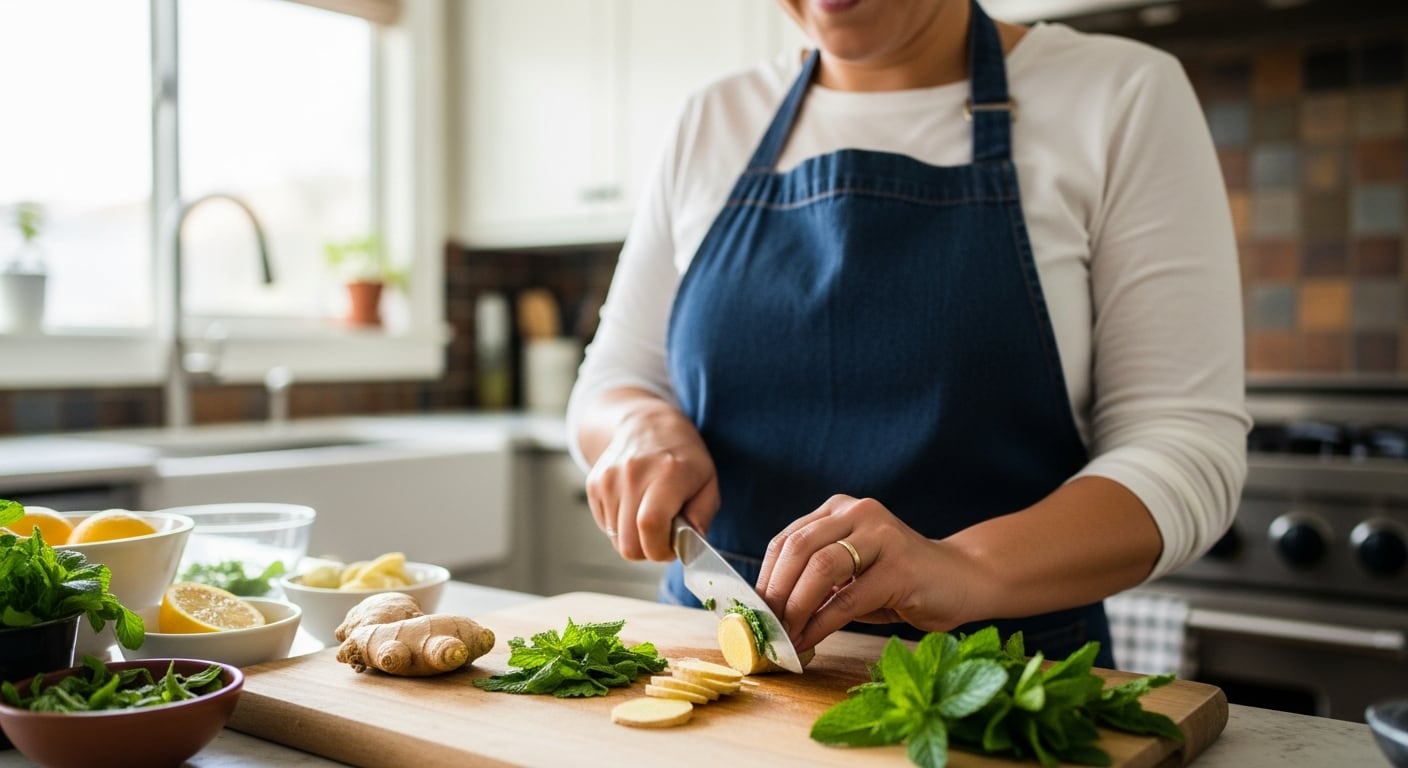 La orientación médica resulta fundamental para elegir entre jengibre y menta según el síntoma digestivo y las condiciones individuales de cada paciente (Imagen Ilustrativa Infobae)