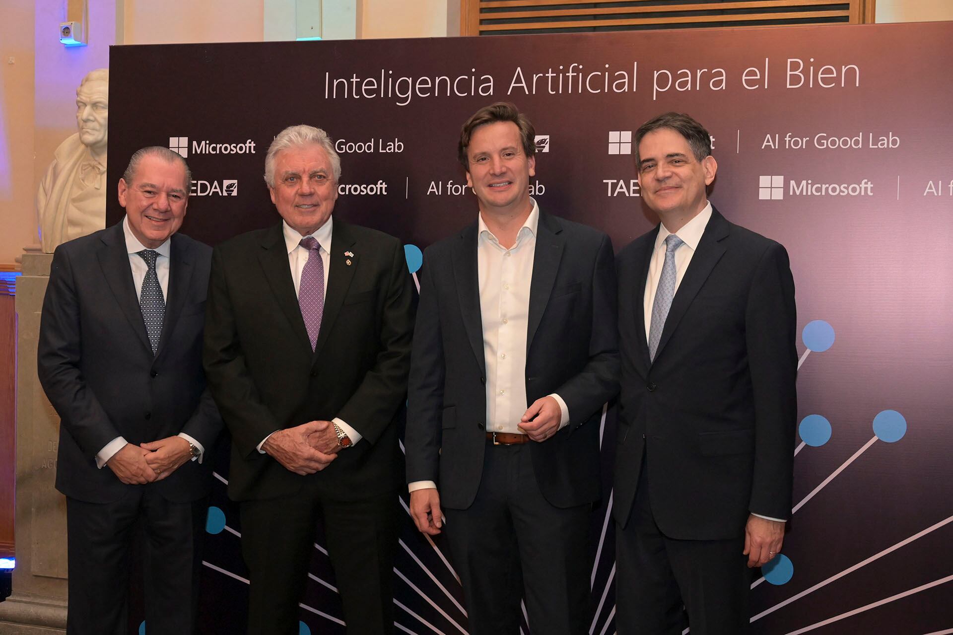 Mario Montoto, Lou Rinaldi, Juan Lavista y Daniel Korn