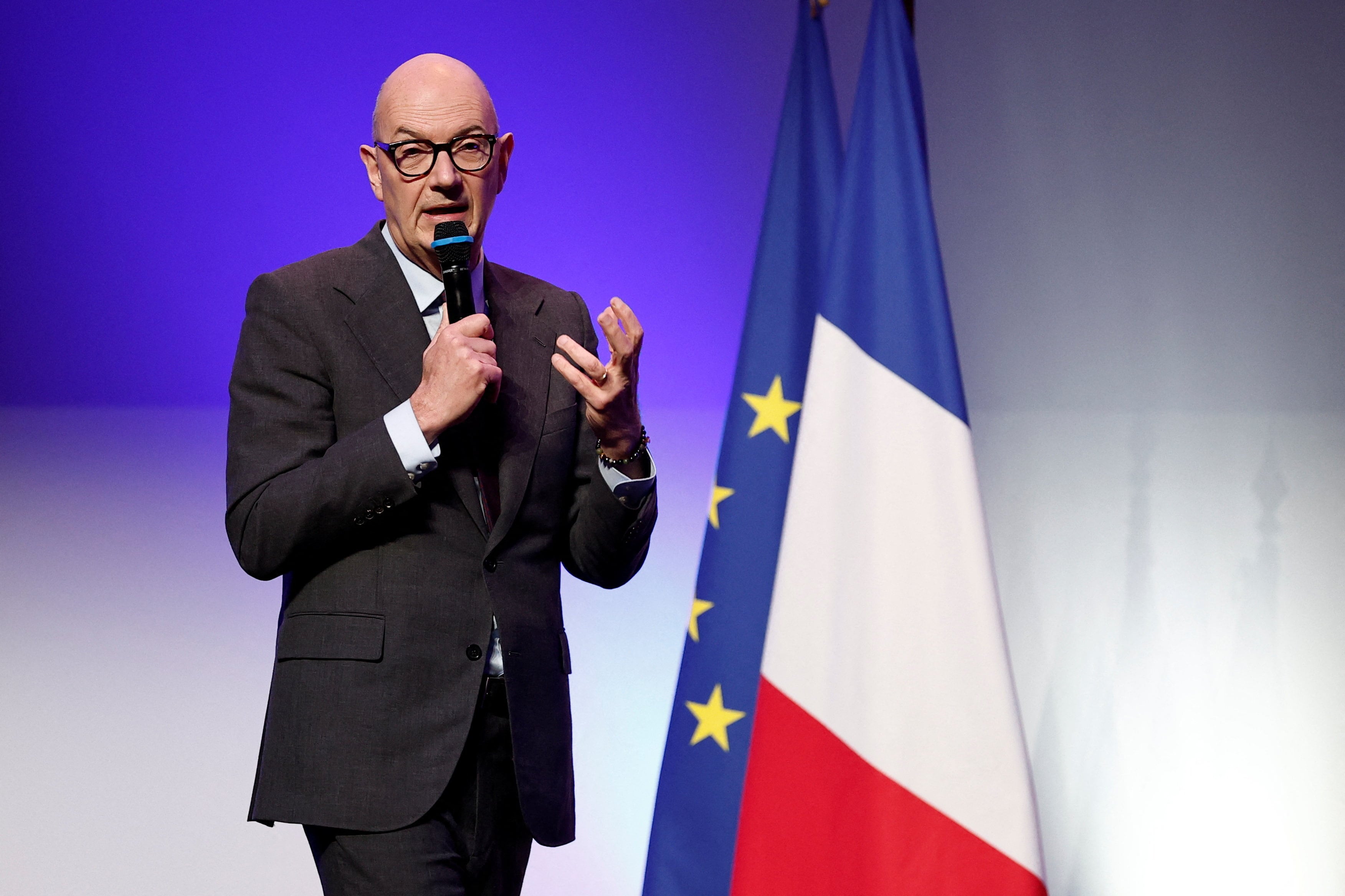 El ministro de Finanzas de Francia, Roland Lescure (REUTERS)