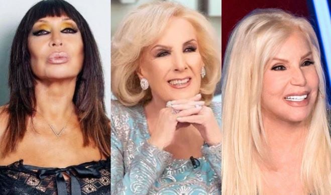 Moria Casán aclaró si está enojada con Susana Giménez ante la inesperada confesión de Mirtha Legrand: «Ella me lo dice»