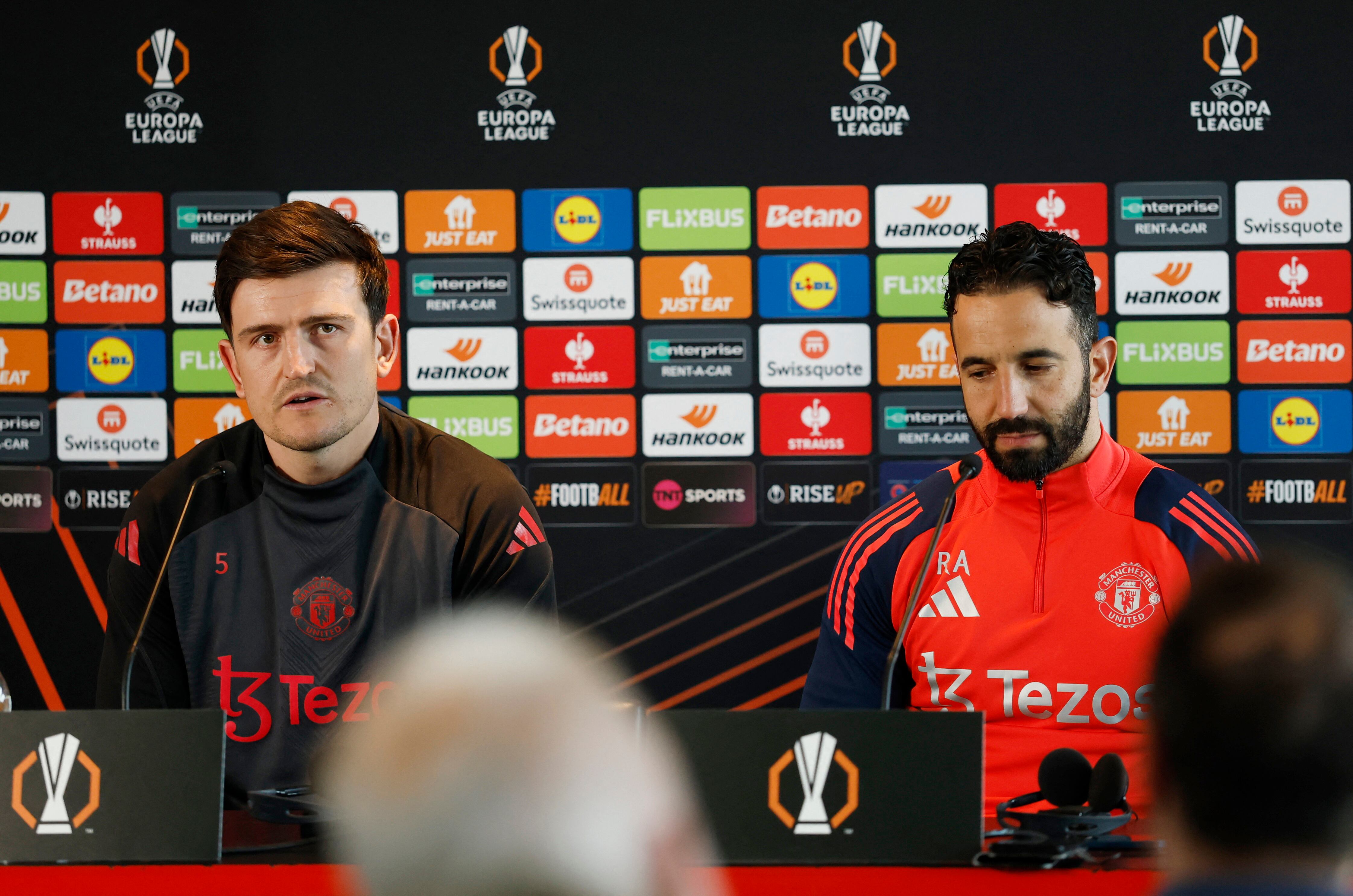 Harry Maguire destacó que Ruben Amorim aportó ideas tácticas innovadoras al Manchester United durante su gestión (Action Images via Reuters/Jason Cairnduff)
