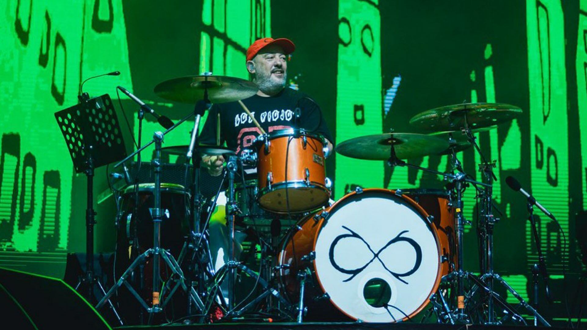 Daniel Buira, histórico baterista de Los Piojos, grabó los discos más emblemáticos del grupo (Instagram)