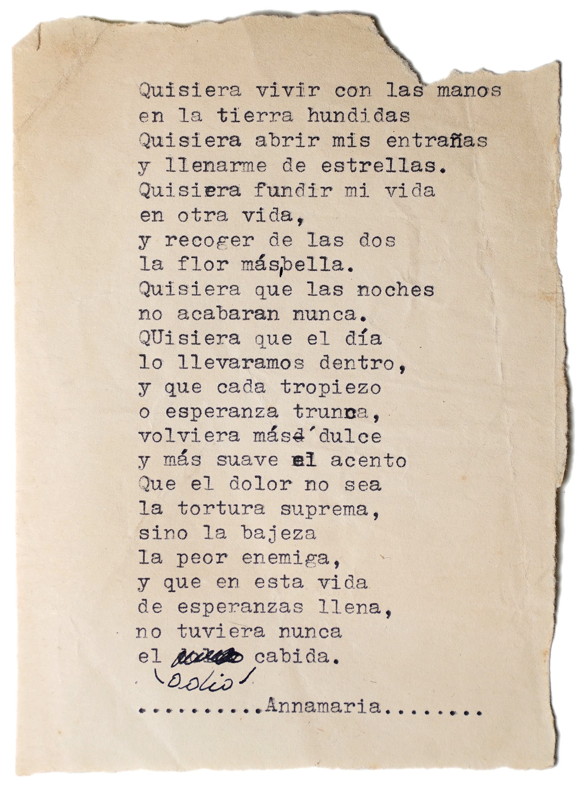 Un poema de Ana María Mobili incluido en