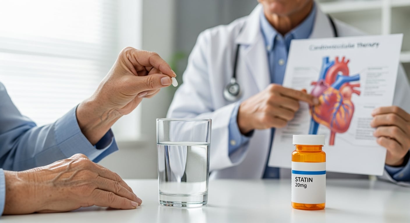 Las estatinas son el tratamiento estándar para reducir el colesterol LDL y el riesgo de eventos cardiovasculares graves (Imagen Ilustrativa Infobae)