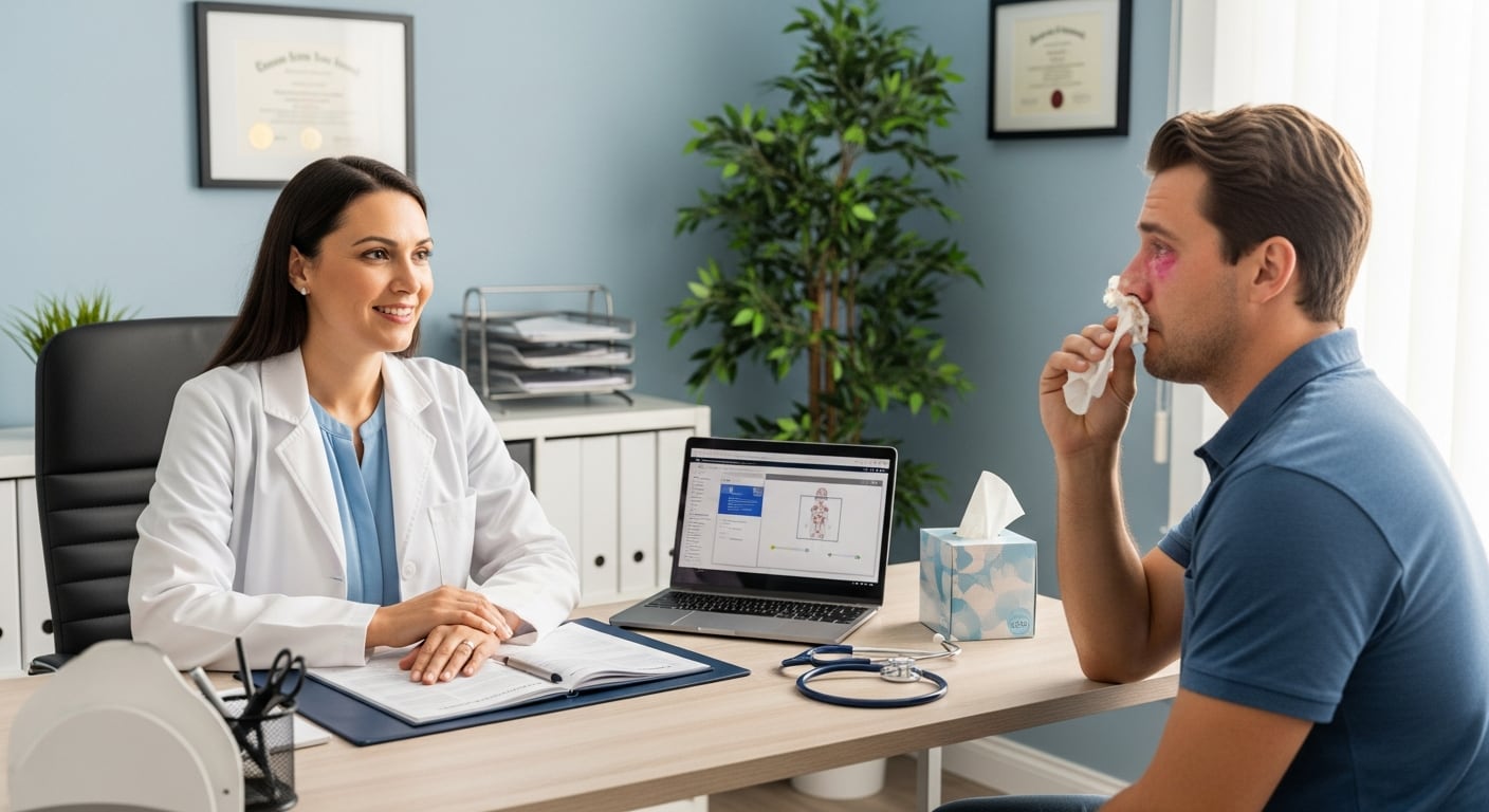 Los síntomas de la rinitis alérgica afectan el bienestar y la productividad (Imagen Ilustrativa Infobae)