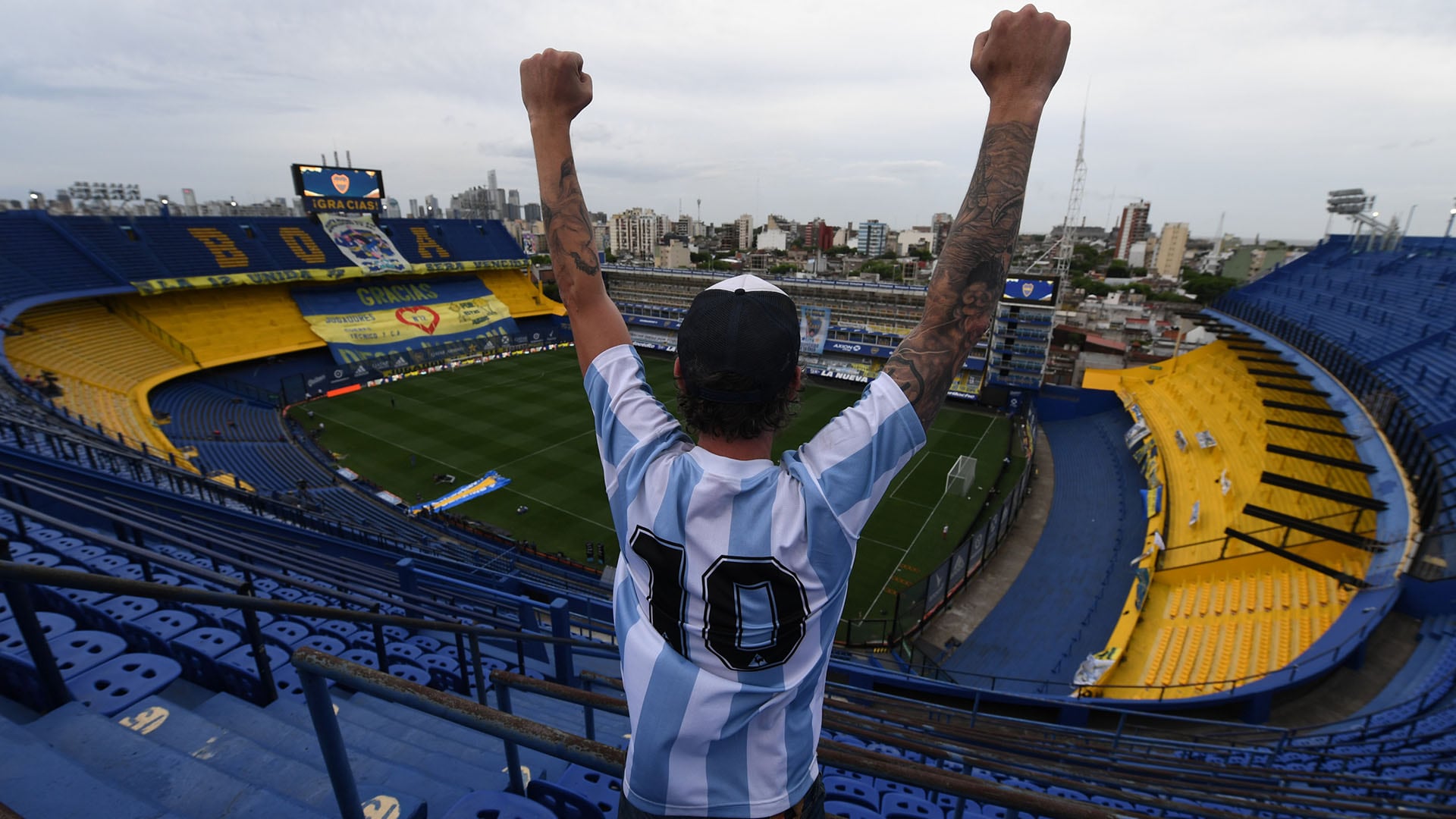 La Platea Alta de la Bombonera pasará a ser popular (Foto: Maximiliano Luna)