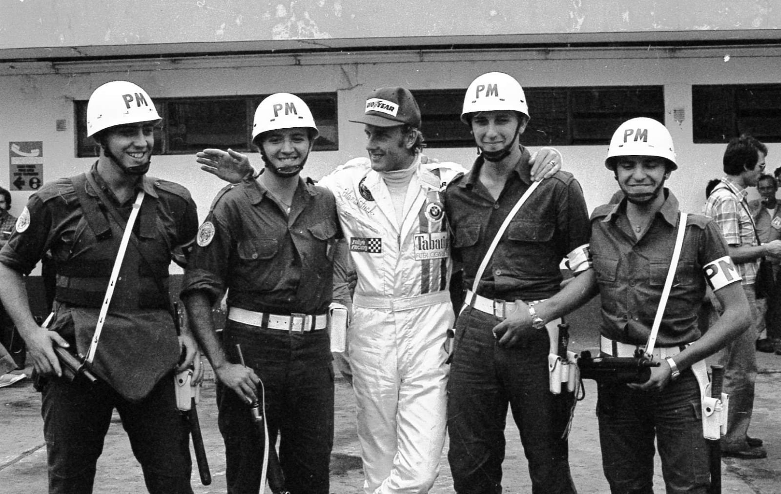 El piloto alemán Hans-Joachim Stuck 