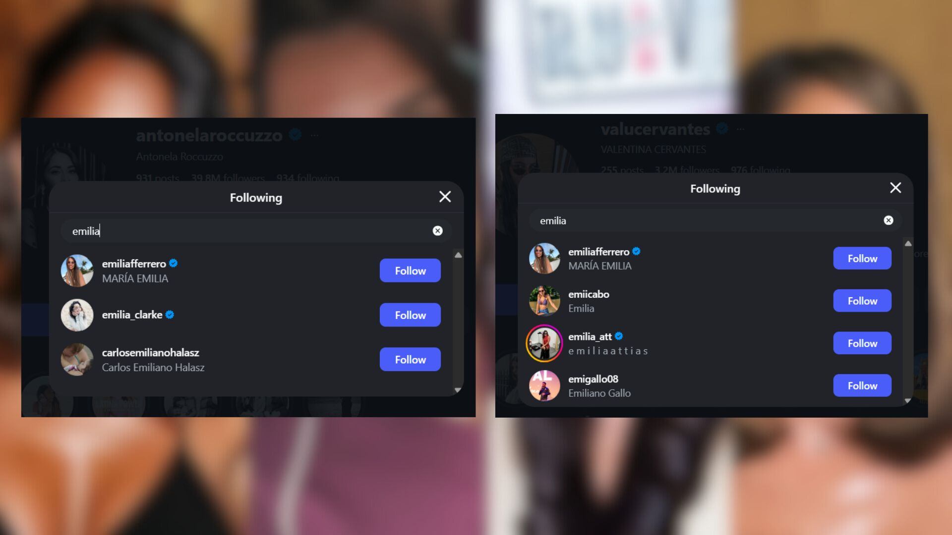 Antonela Roccuzzo y otras esposas de jugadores de la Selección Argentina dejaron de seguir a Emilia Mernes en redes sociales