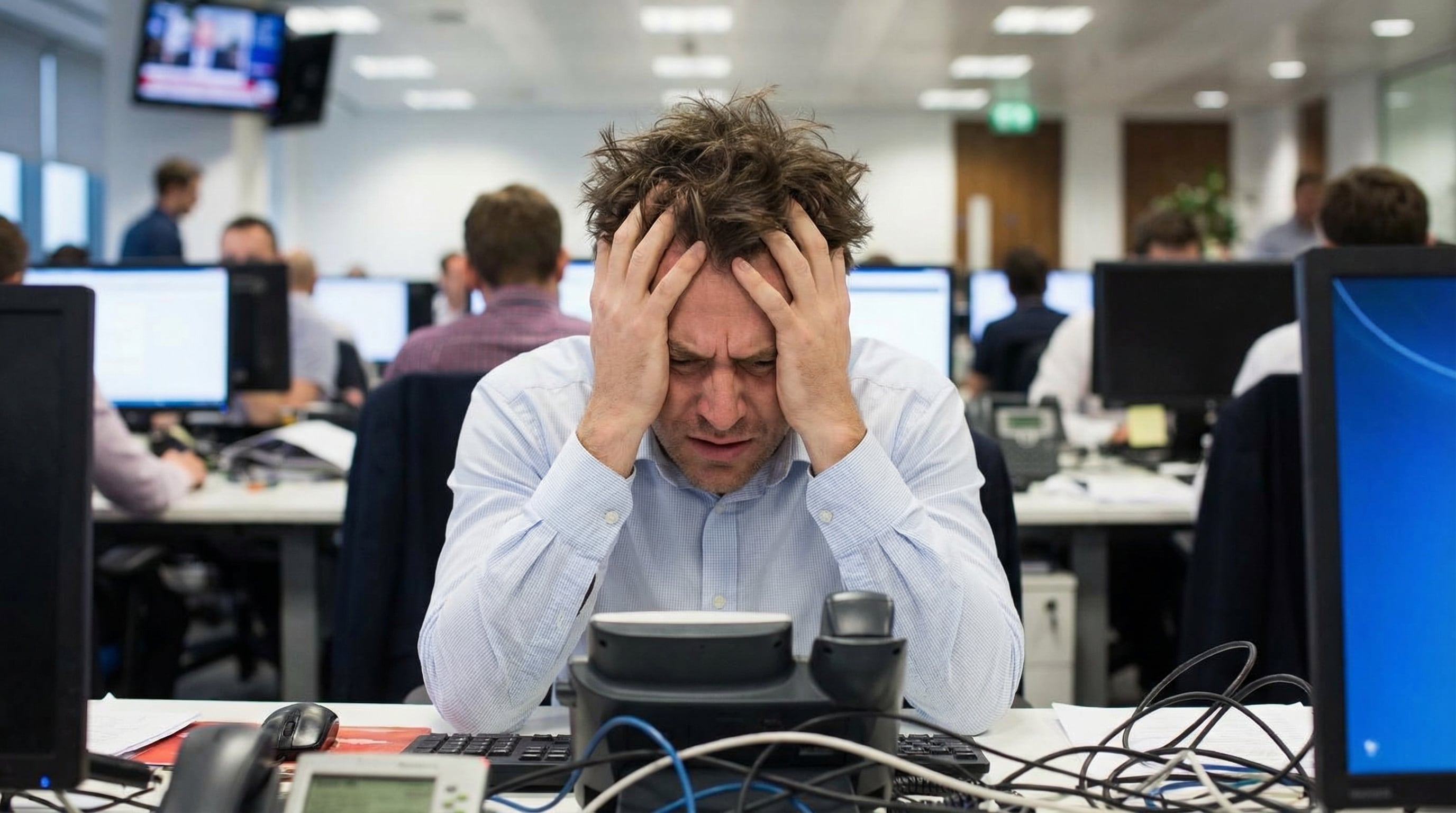 Cada persona reacciona de forma diferente a la sobreestimulación, ya que la susceptibilidad depende del estado de ánimo, fatiga y presión cotidiana (Imagen Ilustrativa Infobae)