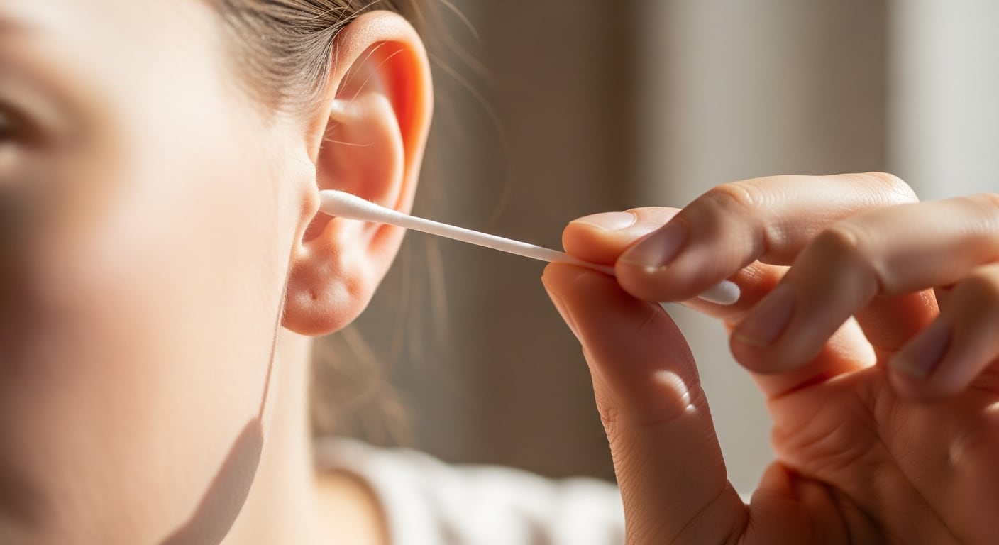 El uso de cotonetes en los oídos puede causar lesiones graves y es una de las principales razones de consulta médica en menores (Imagen Ilustrativa Infobae)