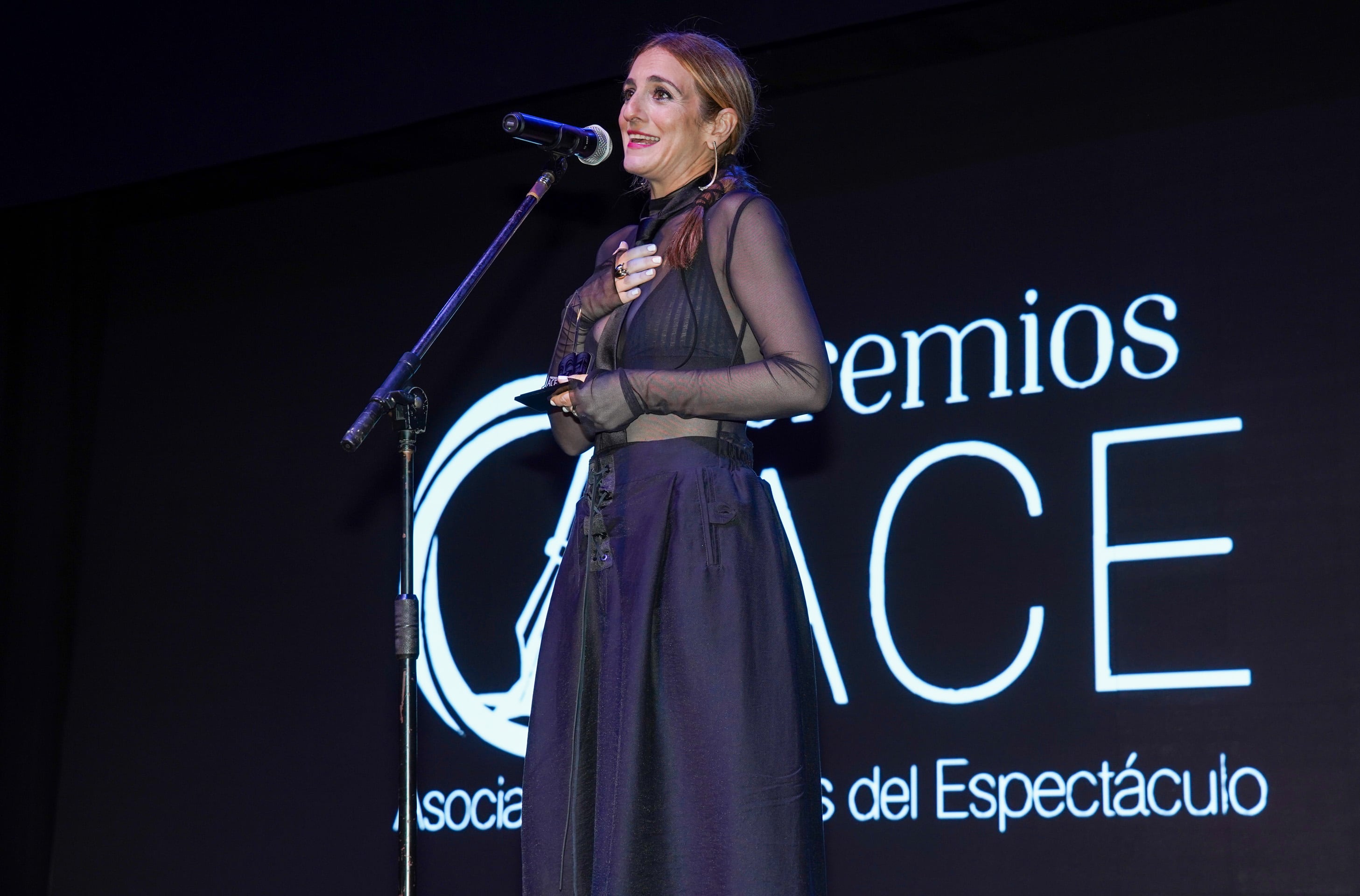 Julieta Zylberberg obtuvo el premio ACE en la categoría 'Actuación femenina en obra para un sólo personaje' por su interpretación en 'Prima Facie'
