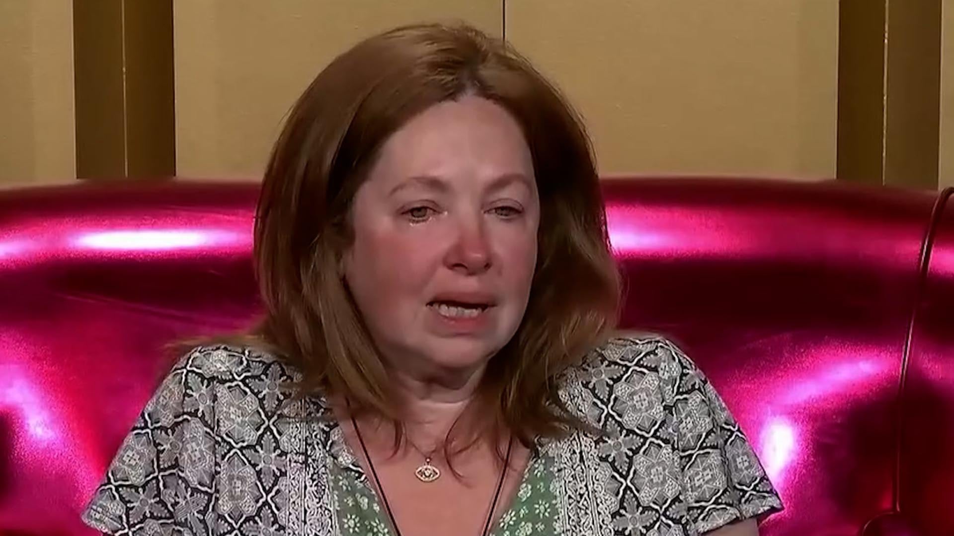 Andrea del Boca tuvo que ser trasladada de la casa de Gran Hermano a una clínica luego de que unos estudios no salieron como esperaba (Gran Hermano Generación Dorada, Telefe)