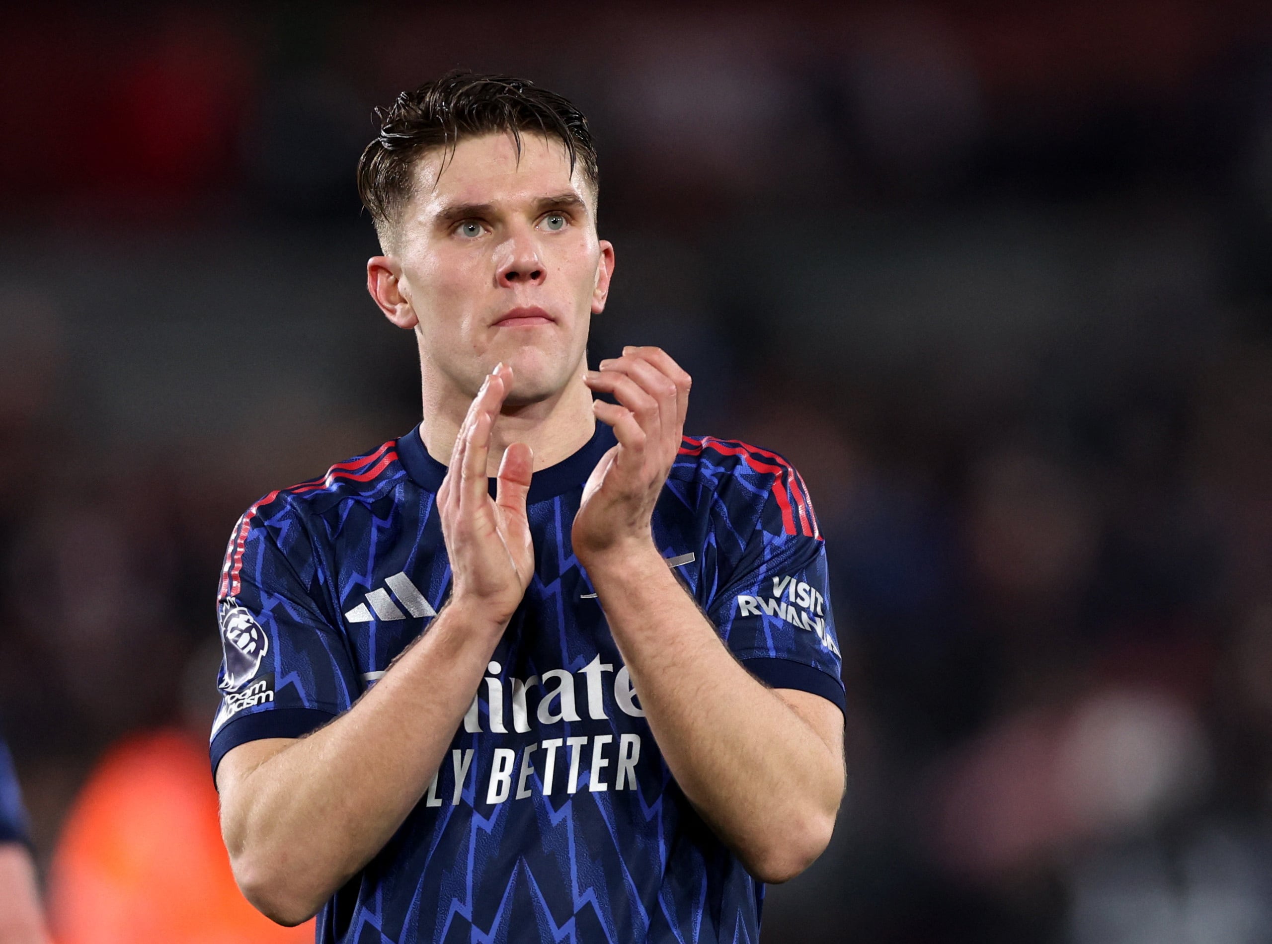 El Arsenal pagó más de 90 millones de dólares por Viktor Gyokeres (REUTERS/David Klein)