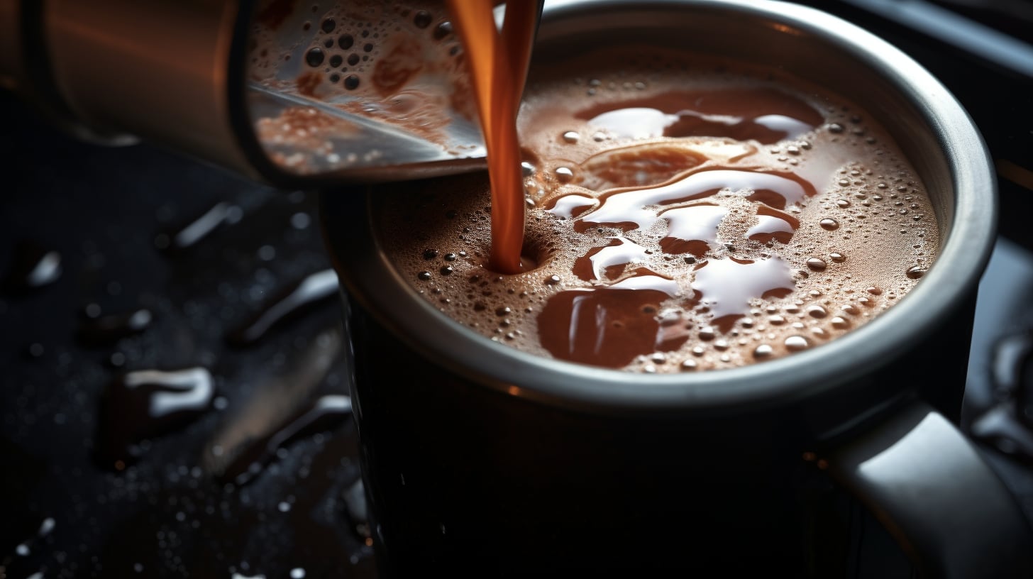 El chocolate caliente con cacao rico en flavonoides puede favorecer el flujo sanguíneo cerebral, mejorar la función cognitiva y contribuir a un mejor estado de ánimo (Imagen Ilustrativa Infobae)