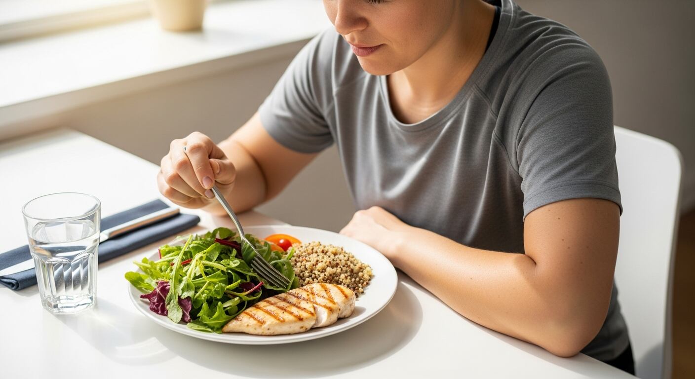 La alimentación post-entrenamiento influye directamente en la quema de grasa y la recuperación muscular, según la Fundación Española de la Nutrición (Imagen Ilustrativa Infobae)