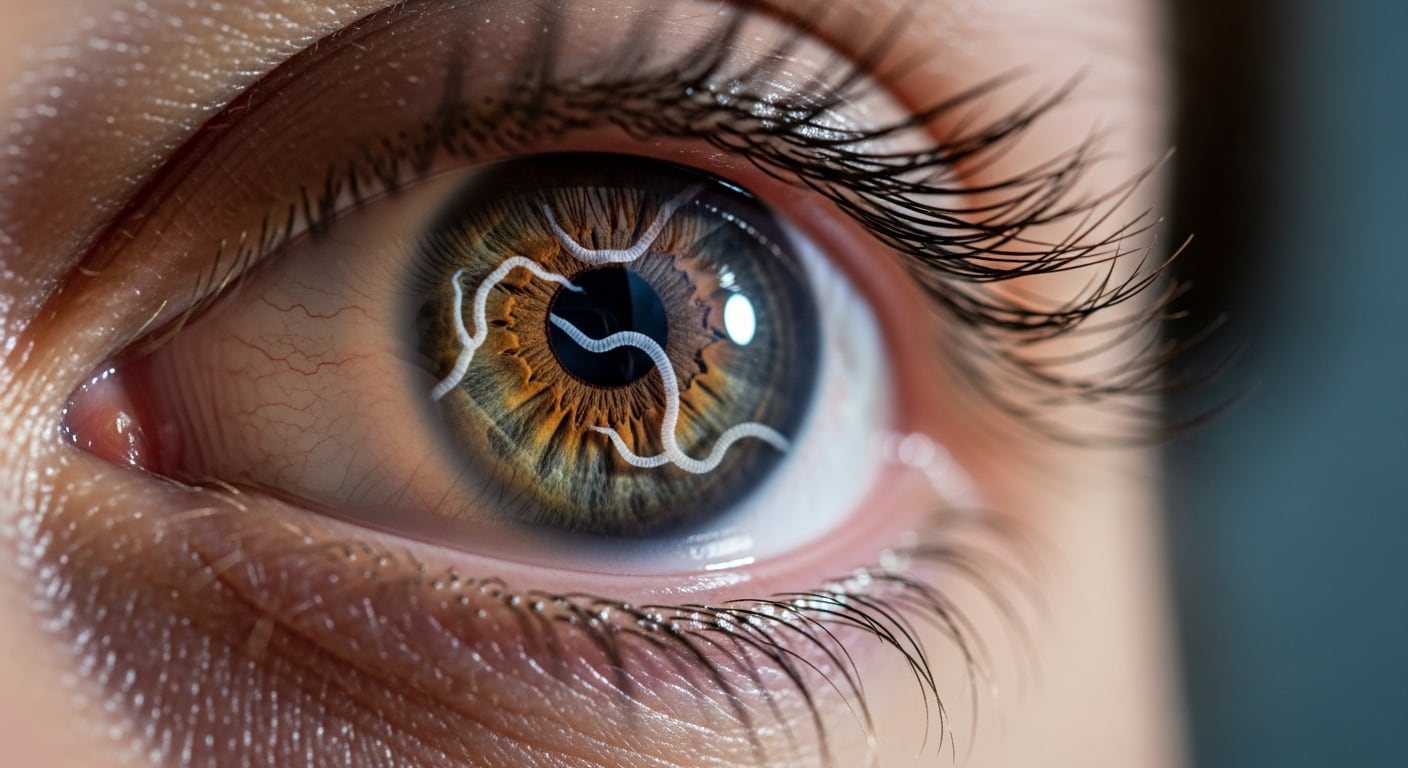 Hasta un 5 % de quienes presentan miodesopsias pueden desarrollar un desgarro de retina, según especialistas. (Imagen Ilustrativa Infobae)