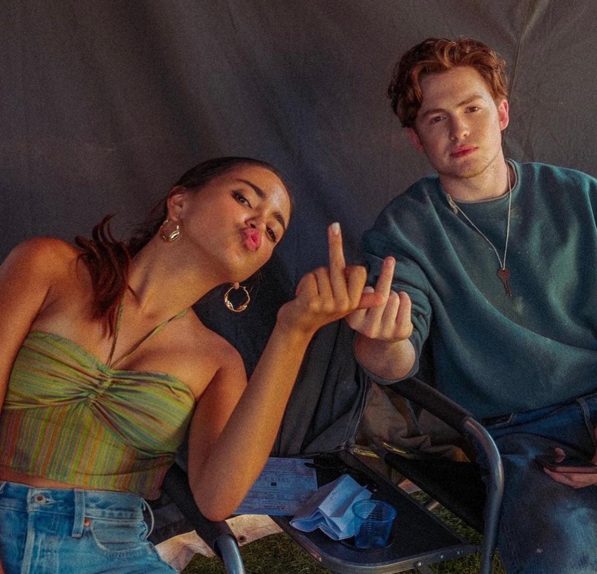 Antes de Colapinto, Maia Reficco fue relacionada sentimentalmente con el actor británico Kit Connor, protagonista de Heartstopper