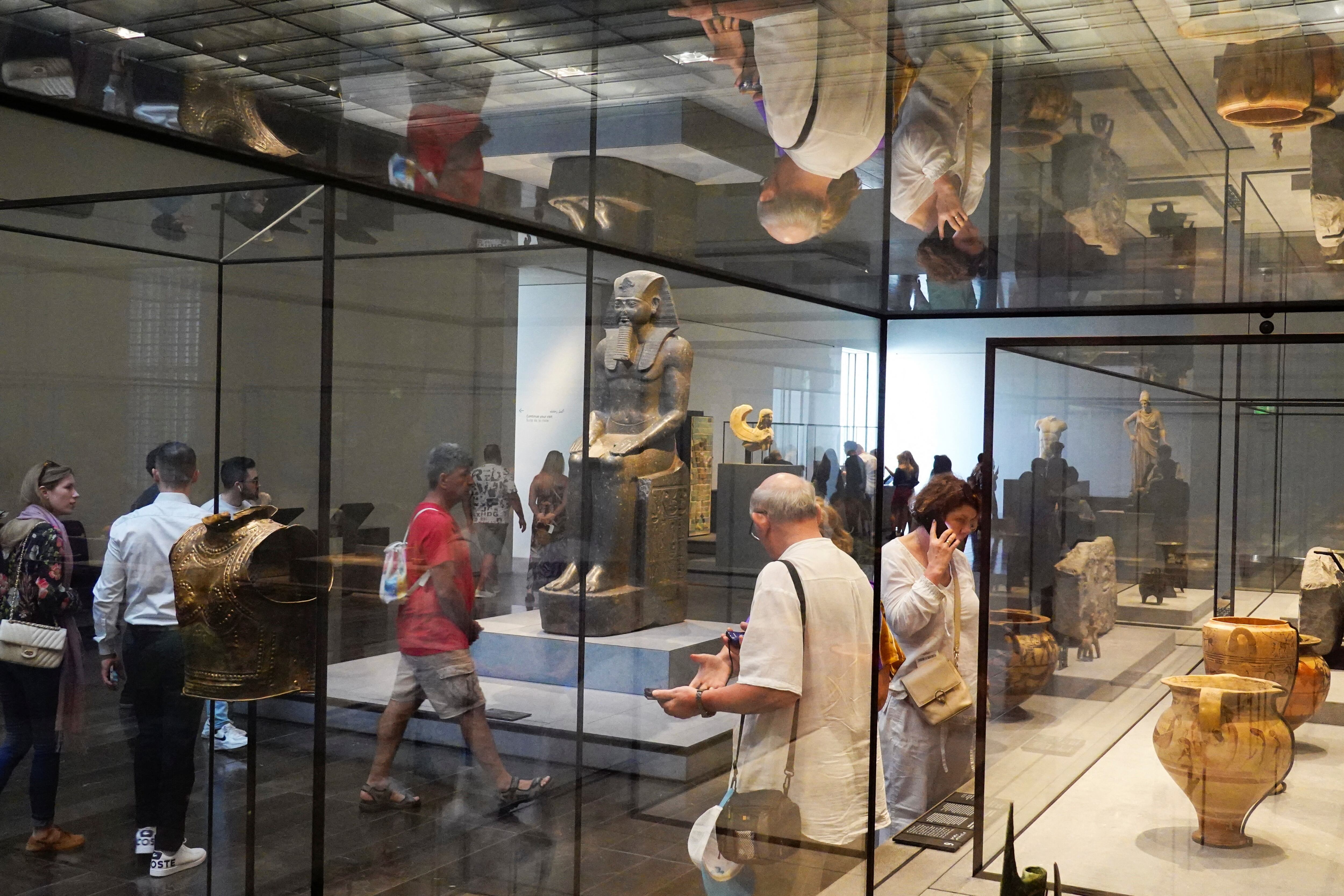 La intensificación de la guerra en Oriente Medio aumenta la preocupación por la seguridad de las obras maestras prestadas por Francia al Louvre Abu Dhabi (Foto: REUTERS/Amr Alfiky)