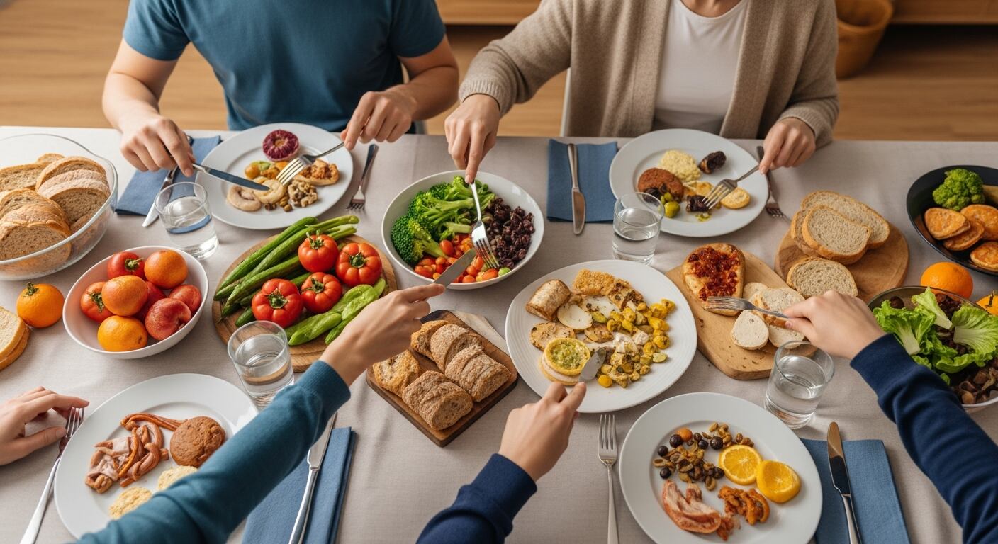 Una alimentación estable y ordenada, basada en alimentos saludables, favorece una mejor adherencia y descenso de peso (Imagen Ilustrativa Infobae)