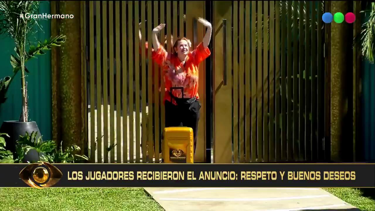 Andrea del Boca salió de la casa de Gran Hermano por un tema de salud (Captura de video)