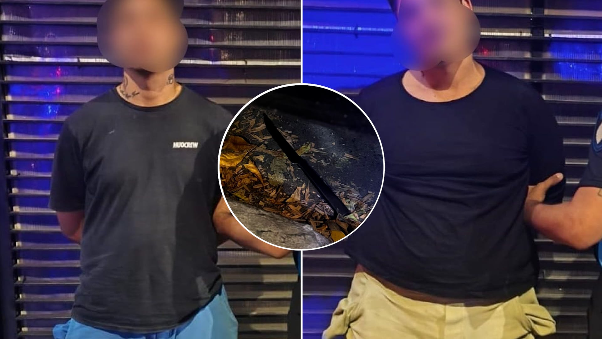 Los delincuentes cuentan con un amplio prontuario delictivo