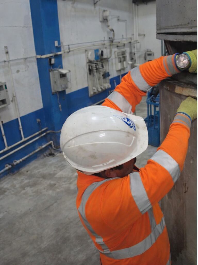 El IDAAN mantiene en proceso el reemplazo de al menos cuatro motores en la instalación. Tomada de X