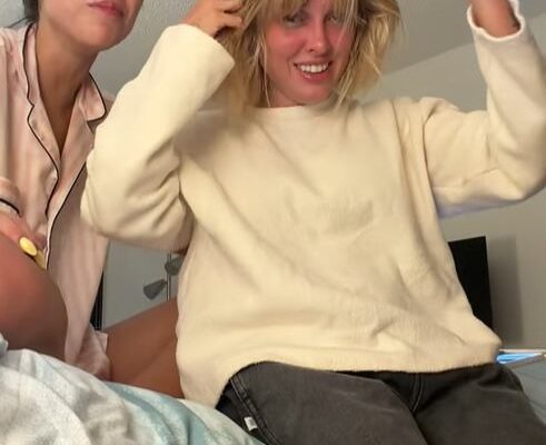 Sofía Gonet se arrancó las extensiones del pelo con ayuda de Cami Mayan: el video del resultado