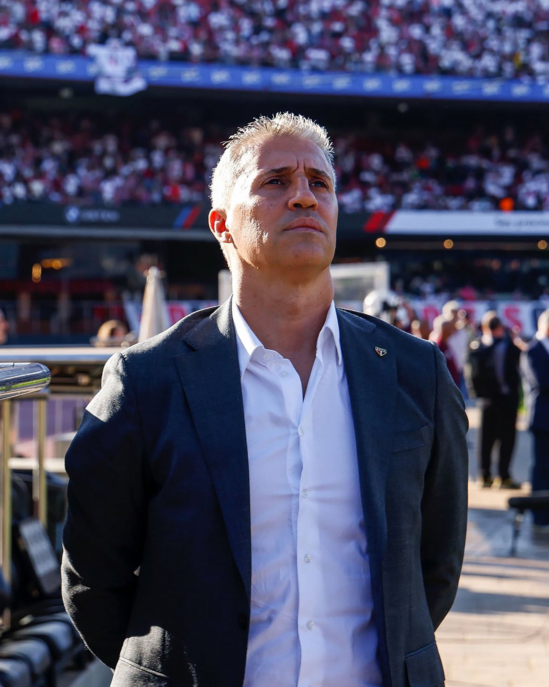 Hernán Crespo dejó de ser el DT de San Pablo