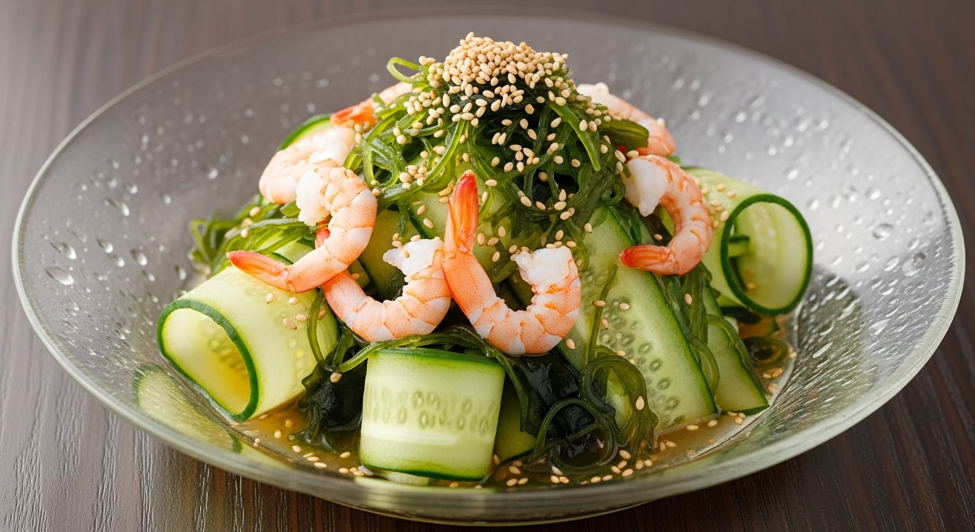 La ensalada japonesa sunomono gana popularidad por su influencia positiva en el control de la presión arterial (Imagen Ilustrativa Infobae)