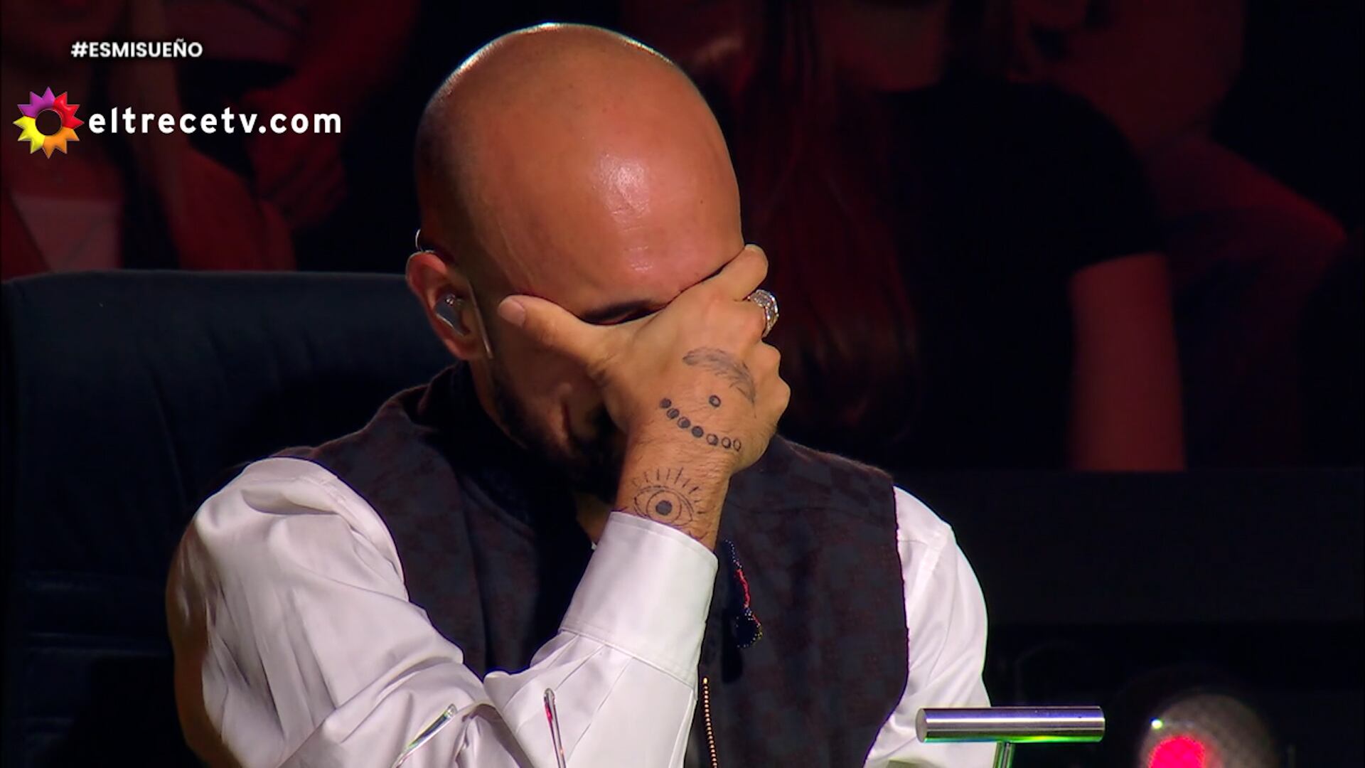 Abel Pintos se conmovió hasta las lágrimas ante la actuación y el mensaje solidario de Lorenzo Fiorotto en el reality musical