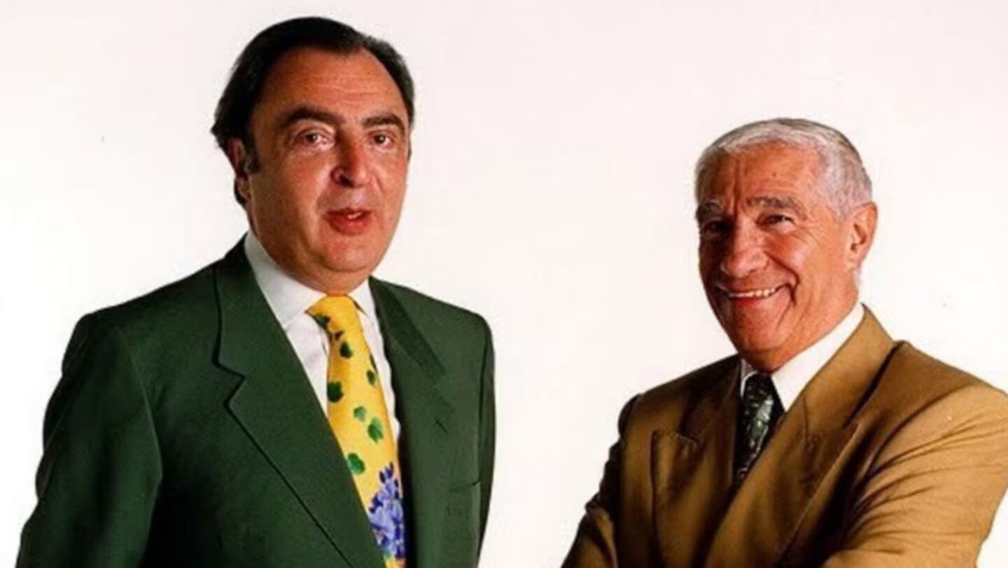 Marcelo Araujo conformó una de las duplas más exitosas de la televisión junto a Enrique Macaya Márquez en Fútbol de Primera (Fotografía: ElTrece)