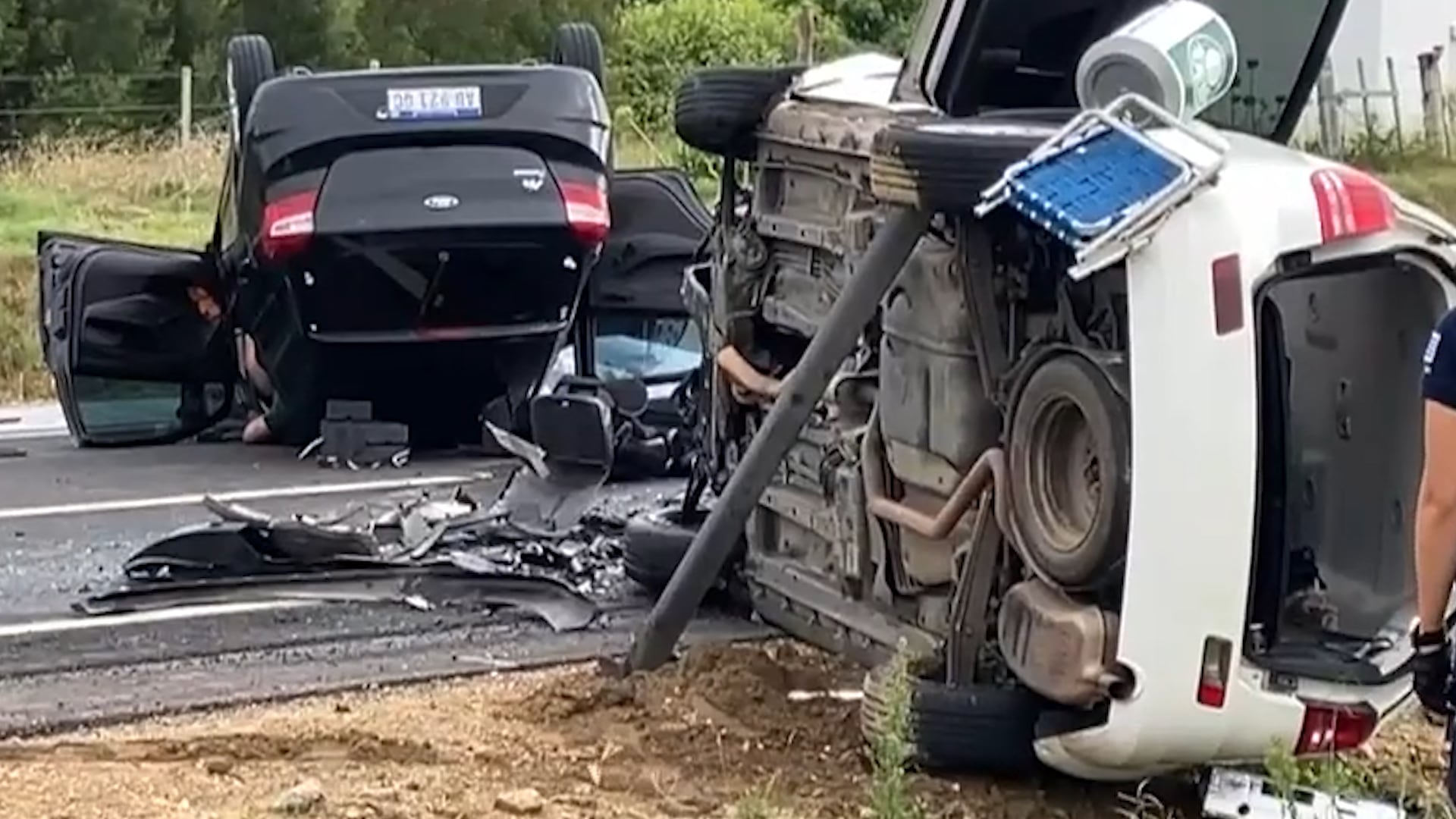 Un accidente de tránsito fatal en Uruguay