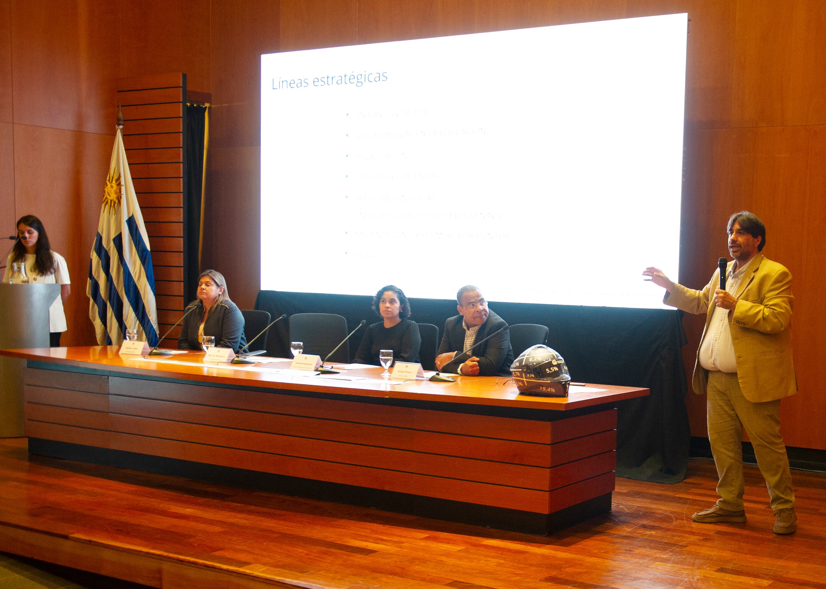 El director de la Unasev de Uruguay, Marcelo Metediera (Presidencia)