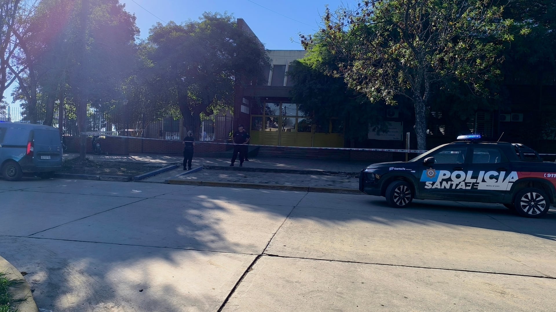 Un alumno de 15 años ingresó armado y mató a un compañero en una escuela del departamento de San Cristóbal, en la provincia de Santa Fe (Victor Rivero)