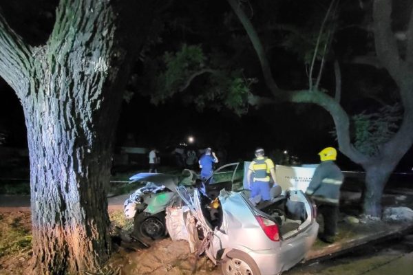 Trágico choque en la Ruta 158 entre una moto y una camioneta: murió una adolescente de 17 años