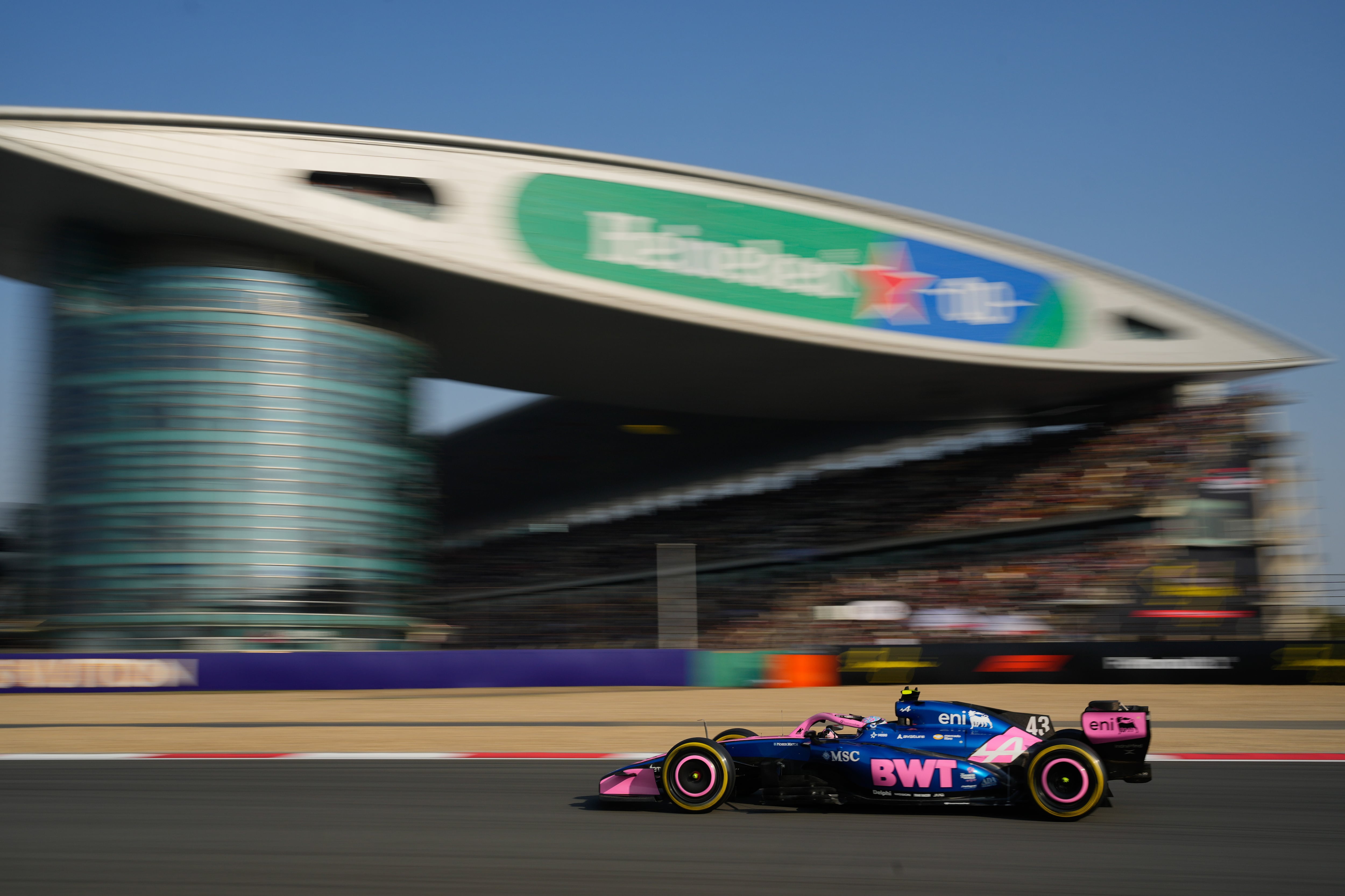 Franco Colapinto saldrá otra vez a pista en China (Foto: AP/Vincent Thian)