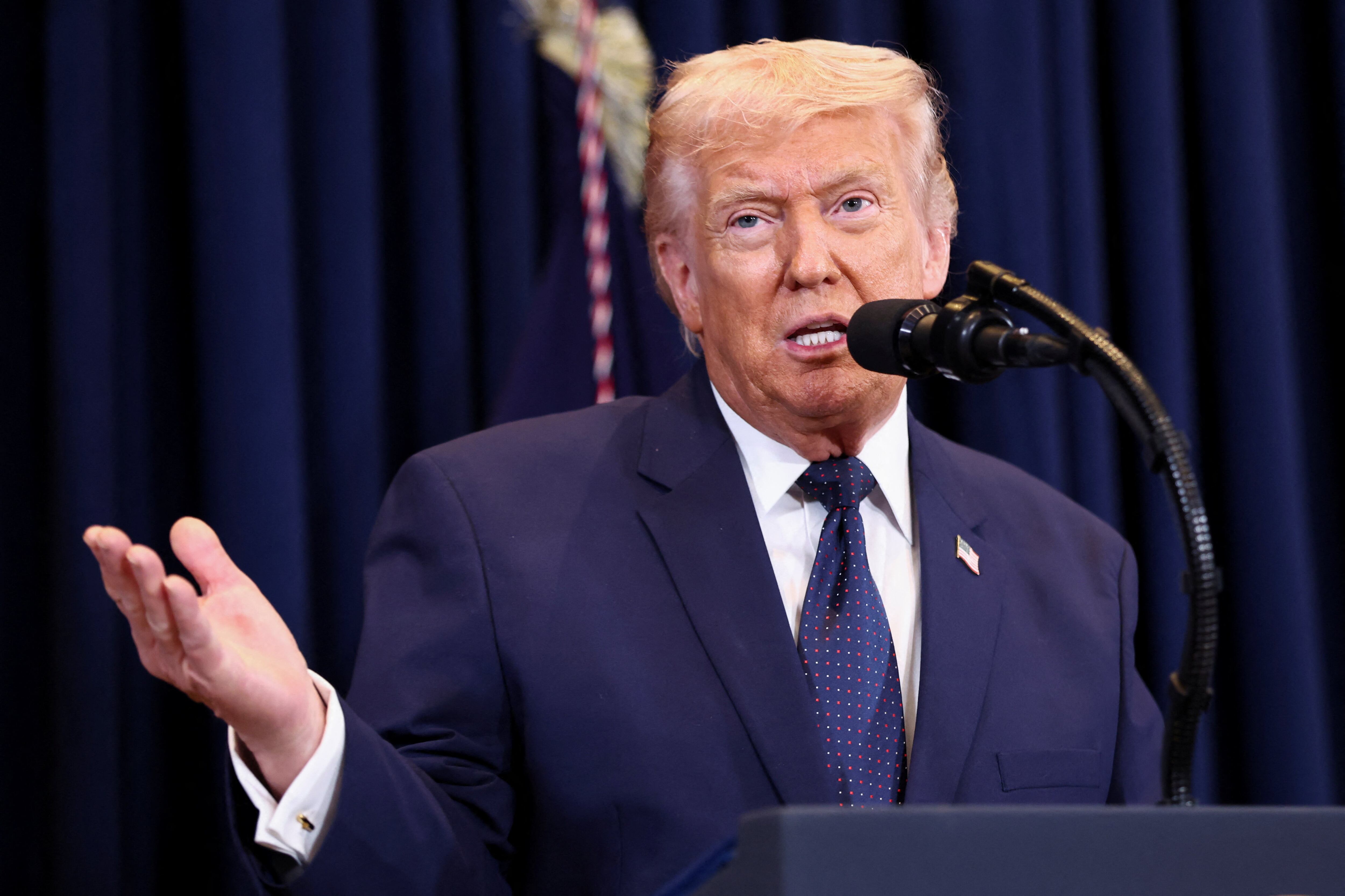 El presidente de Estados Unidos, Donald Trump (REUTERS/Kevin Lamarque)