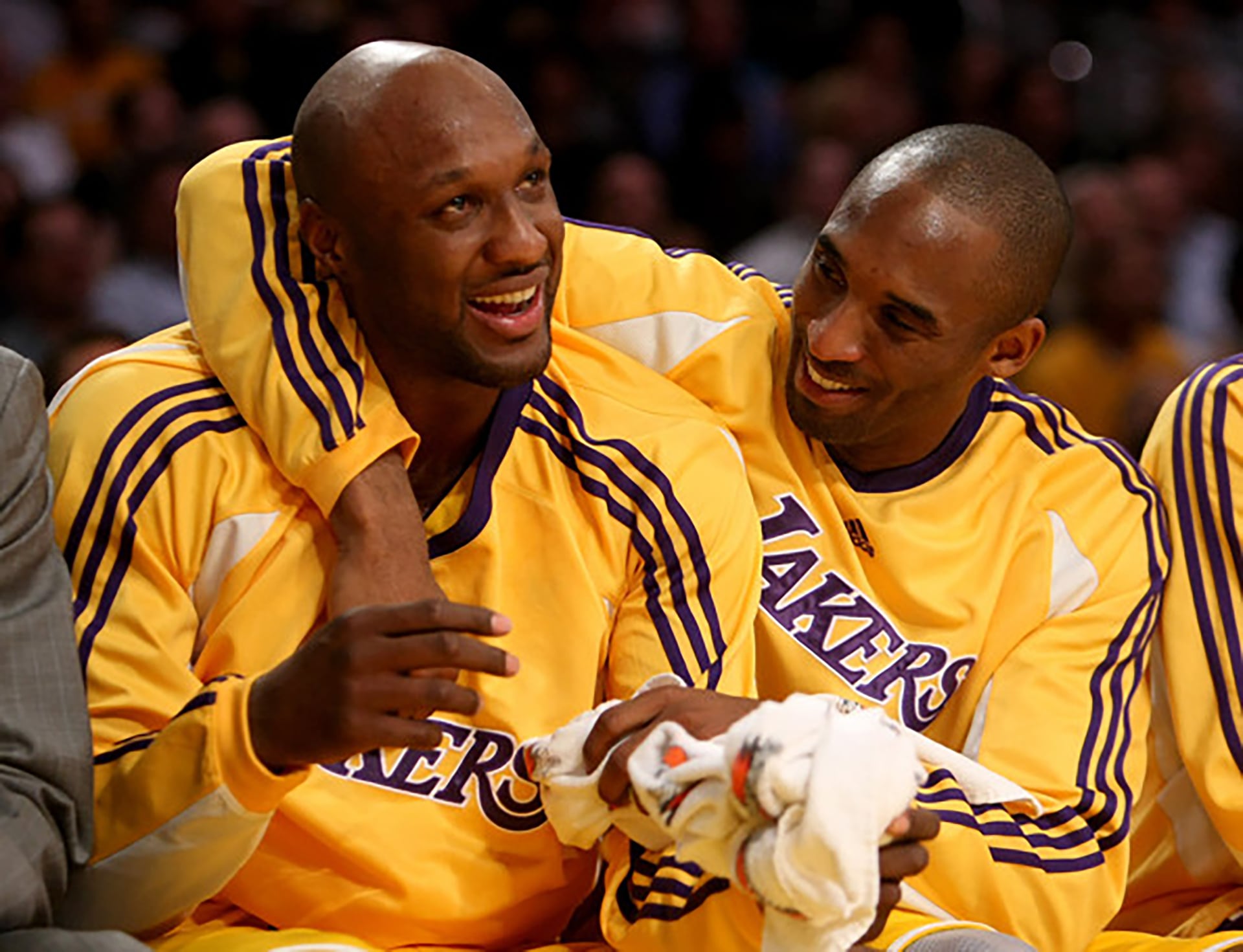 Lamar Odom y Kobe Bryant compartieron 7 temporadas en los Ángeles Lakers