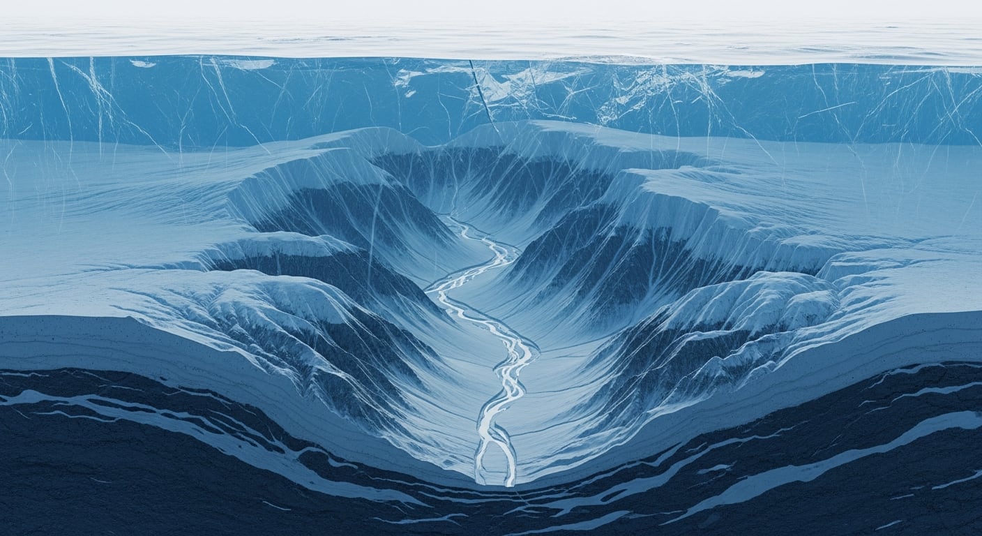 Fragmentos de conchas hallados en los sedimentos señalan periodos en los que la región estuvo cubierta por mar abierto y libre de hielo (Imagen Ilustrativa Infobae)