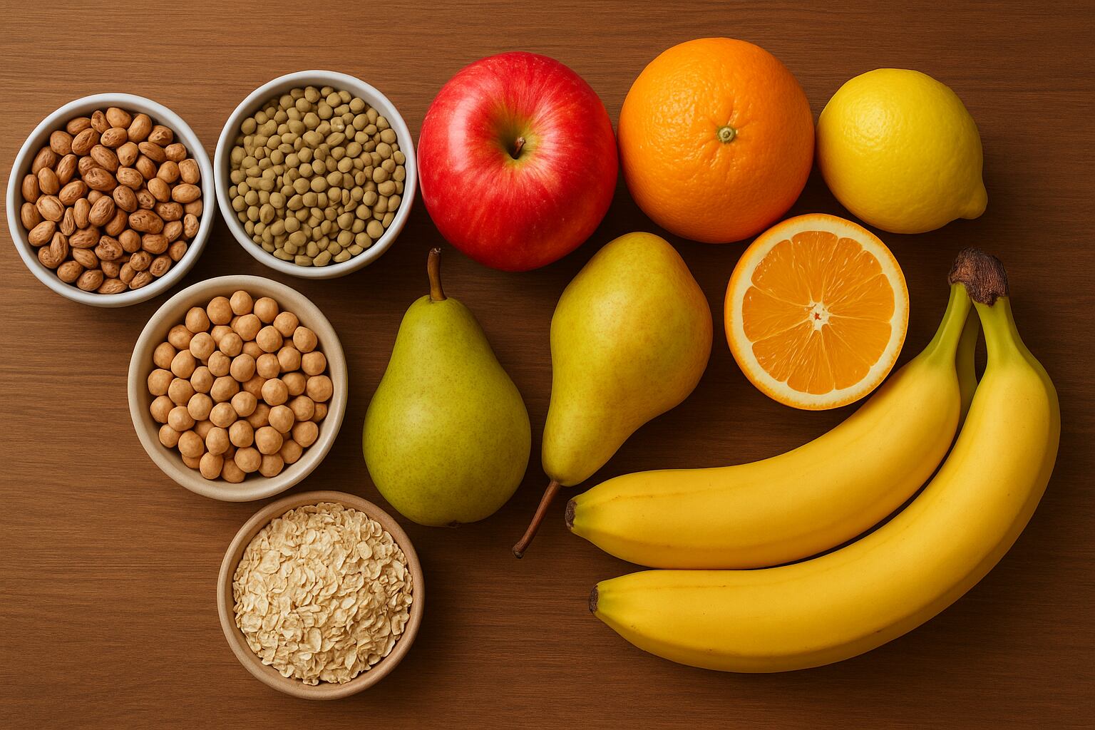 Los alimentos ricos en fibra ayudan a prevenir enfermedades cardiovasculares, diabetes tipo 2 y obesidad, afirma la OMS (Imagen Ilustrativa Infobae)