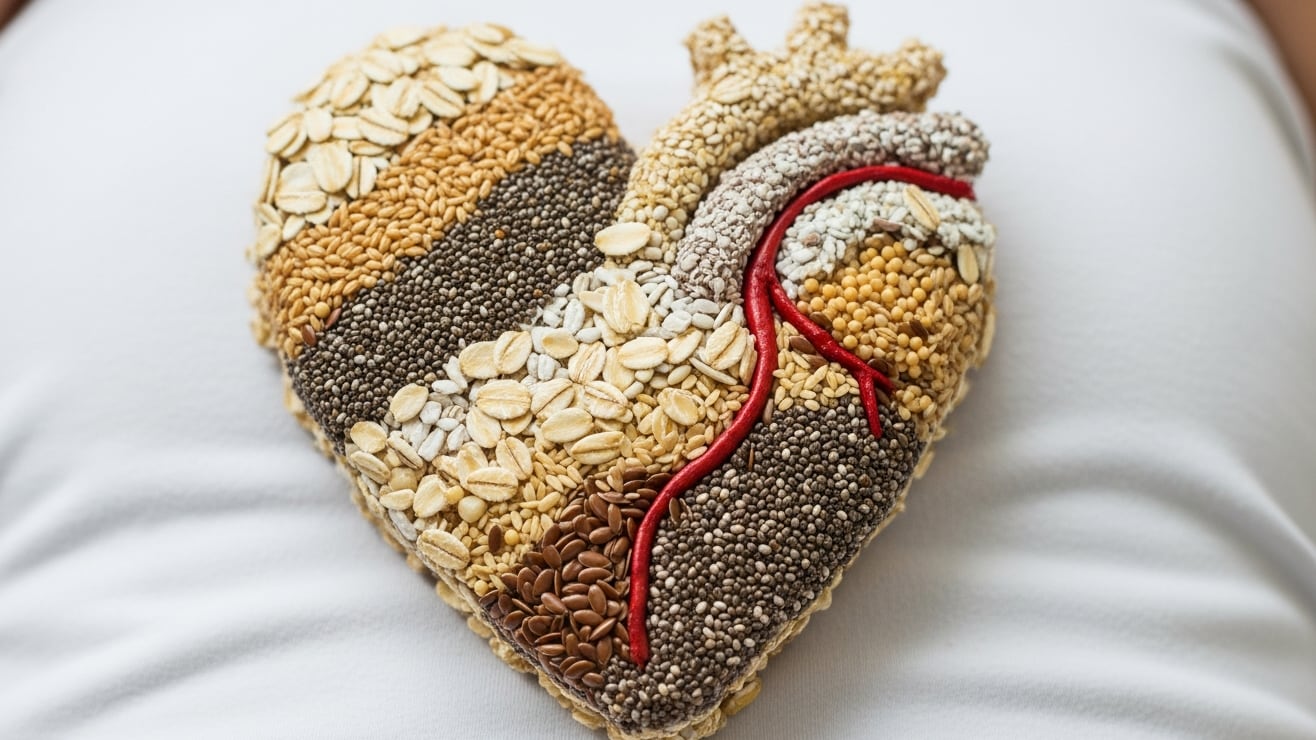 La fibra alimentaria reduce el colesterol LDL y protege la salud cardíaca, según expertos en nutrición y cardiología preventiva (Imagen Ilustrativa Infobae)